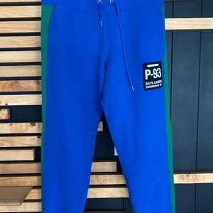 Ralph Lauren Blue and Green Joggers